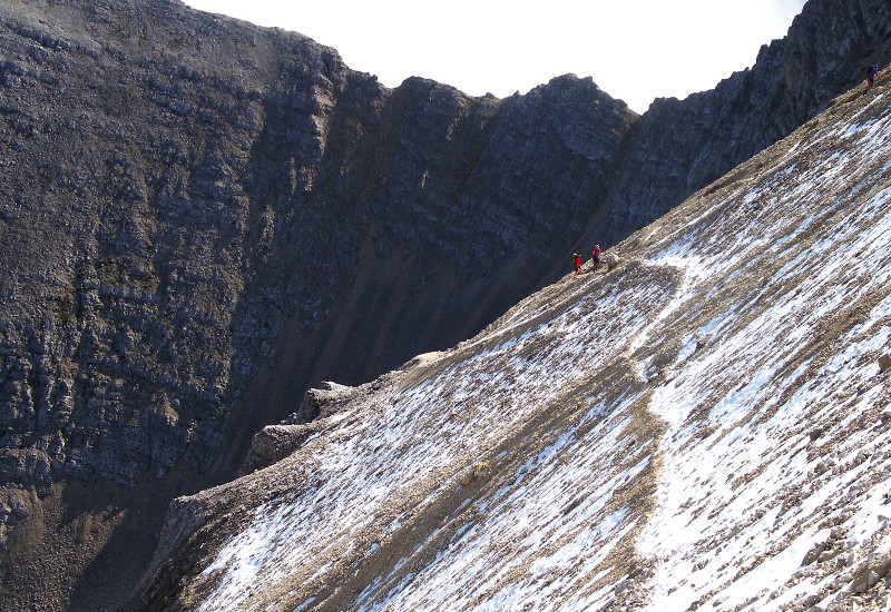 Aufstieg zur Birkkarspitze